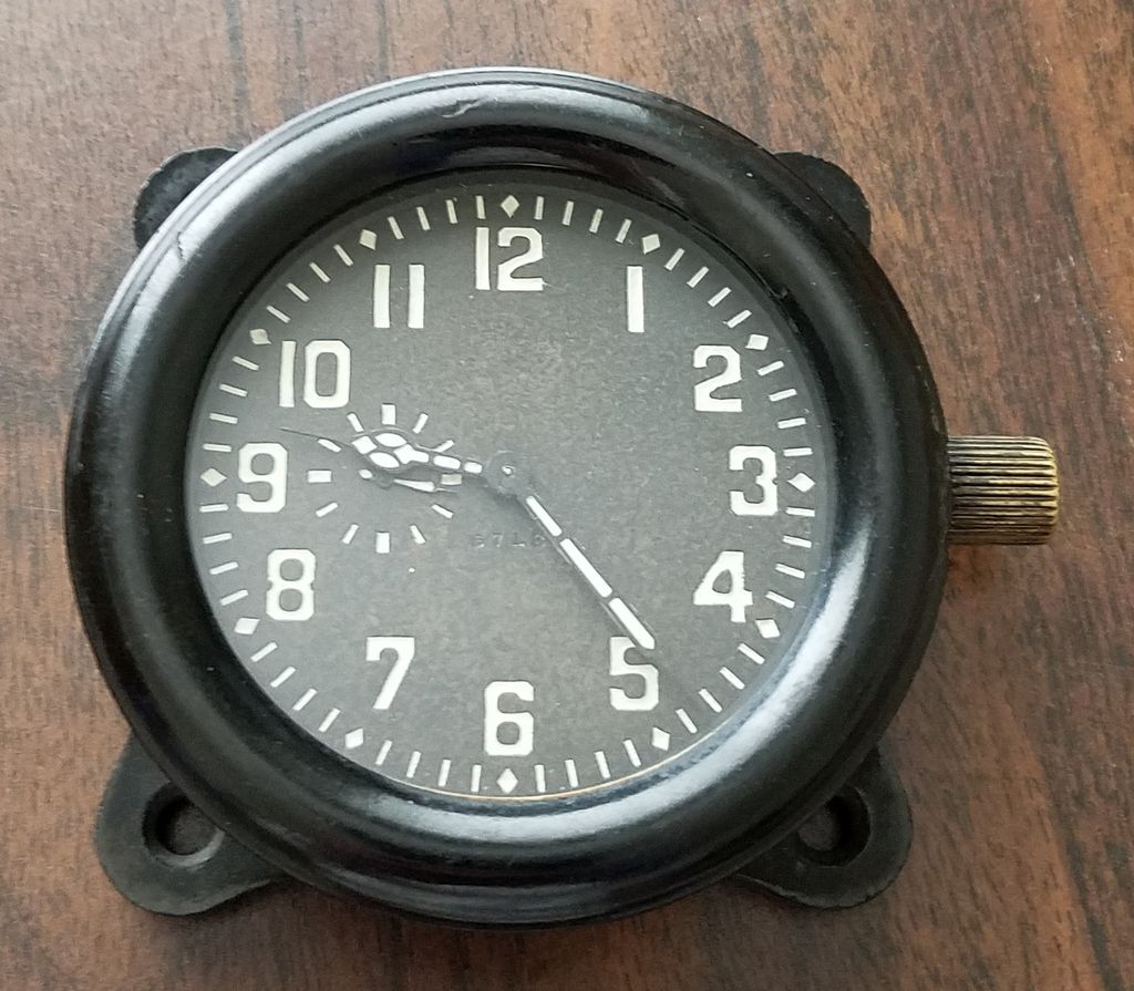 Zlatoust Panel Clock with 352 Type1 movement WatchUSeek Watch Forums
